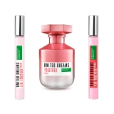 KIT BENETTON UD TOGETHER EDT FEM 80ML+2 MINI      