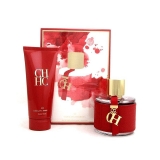 KIT CAROLINA HERRERA CH FEM 100ML+BODY LOTION     