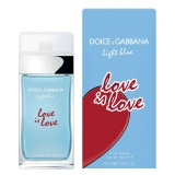 DOLCE GABBANA LIGHT BLUE LOVE IS LOVE EDT FEM 50ML