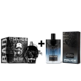 POLICE TO BE BAD GUY MAS 125ML+POLICE DEEP BLUE M 