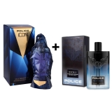 POLICE ICON MAS EDP 125ML+POLICE DEEP BLUE MAS 100