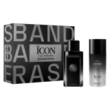 KIT ANTONIO THE ICON EDP FEM 100ML+DEO            